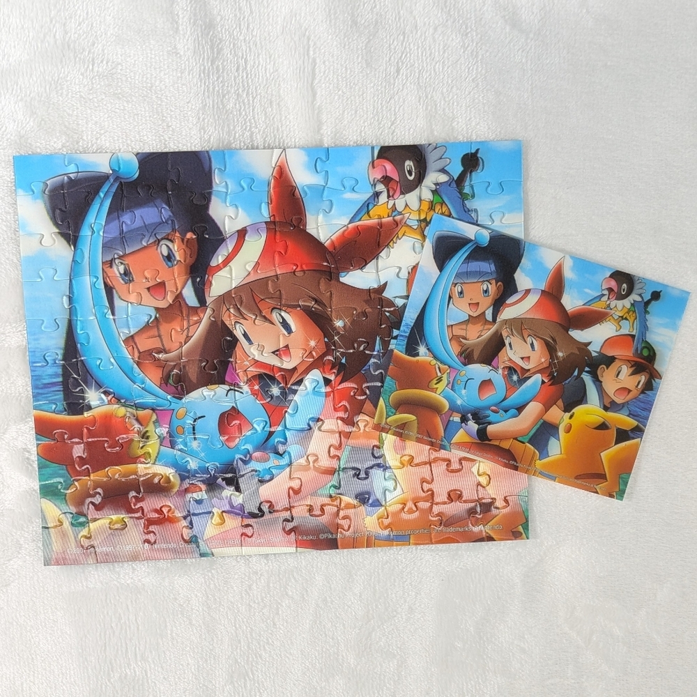 ❤️ 2007 Pokemon Lenticular Jigsaw Puzzle